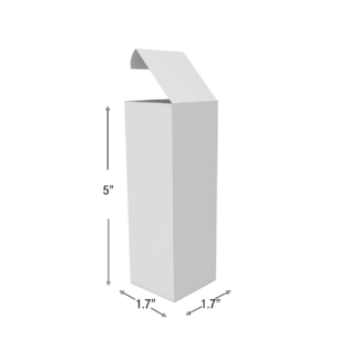 CUSTOM PRINTED REVERSE TUCK BOXES 1.7X1.7X5