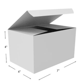 CUSTOM PRINTED TUCK BOXES 7X4X4