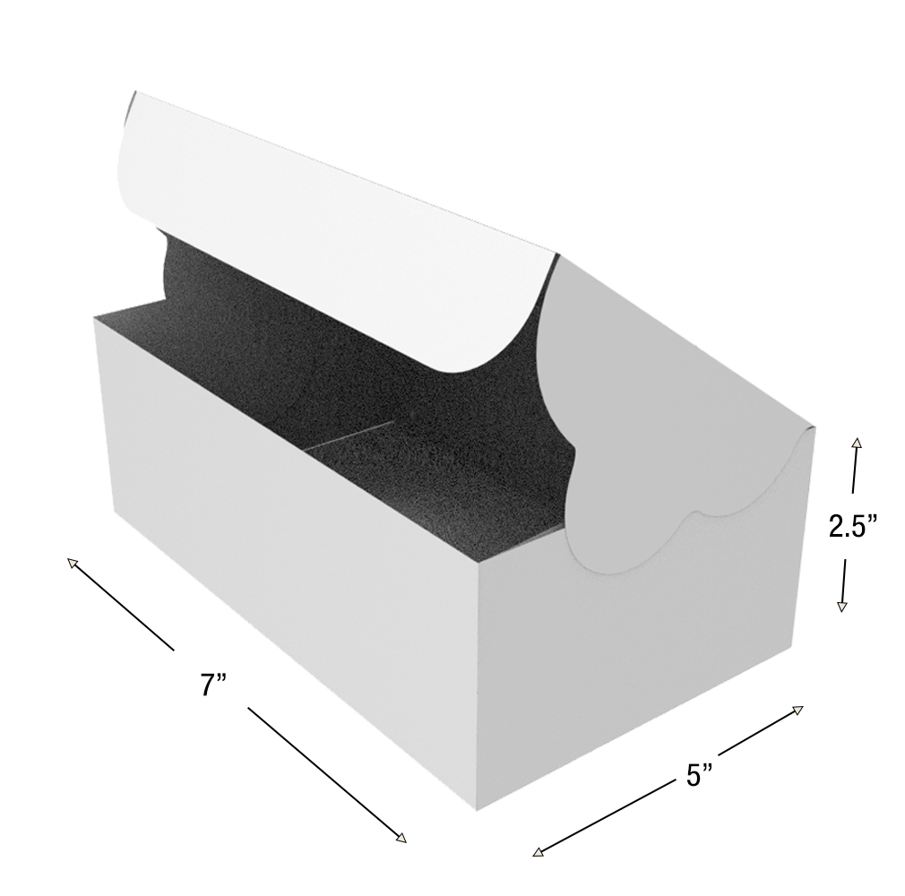 Custom Printed Fold Up Boxes 7X5X2.5