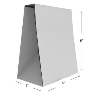 CUSTOM PRINTED TENT BOXES 5X3X6